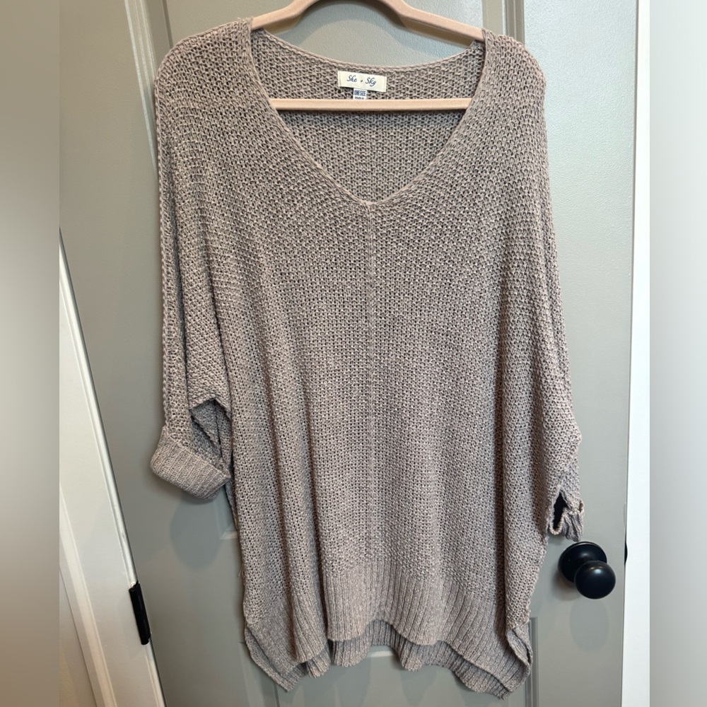 OSFA She and Sky Sweater